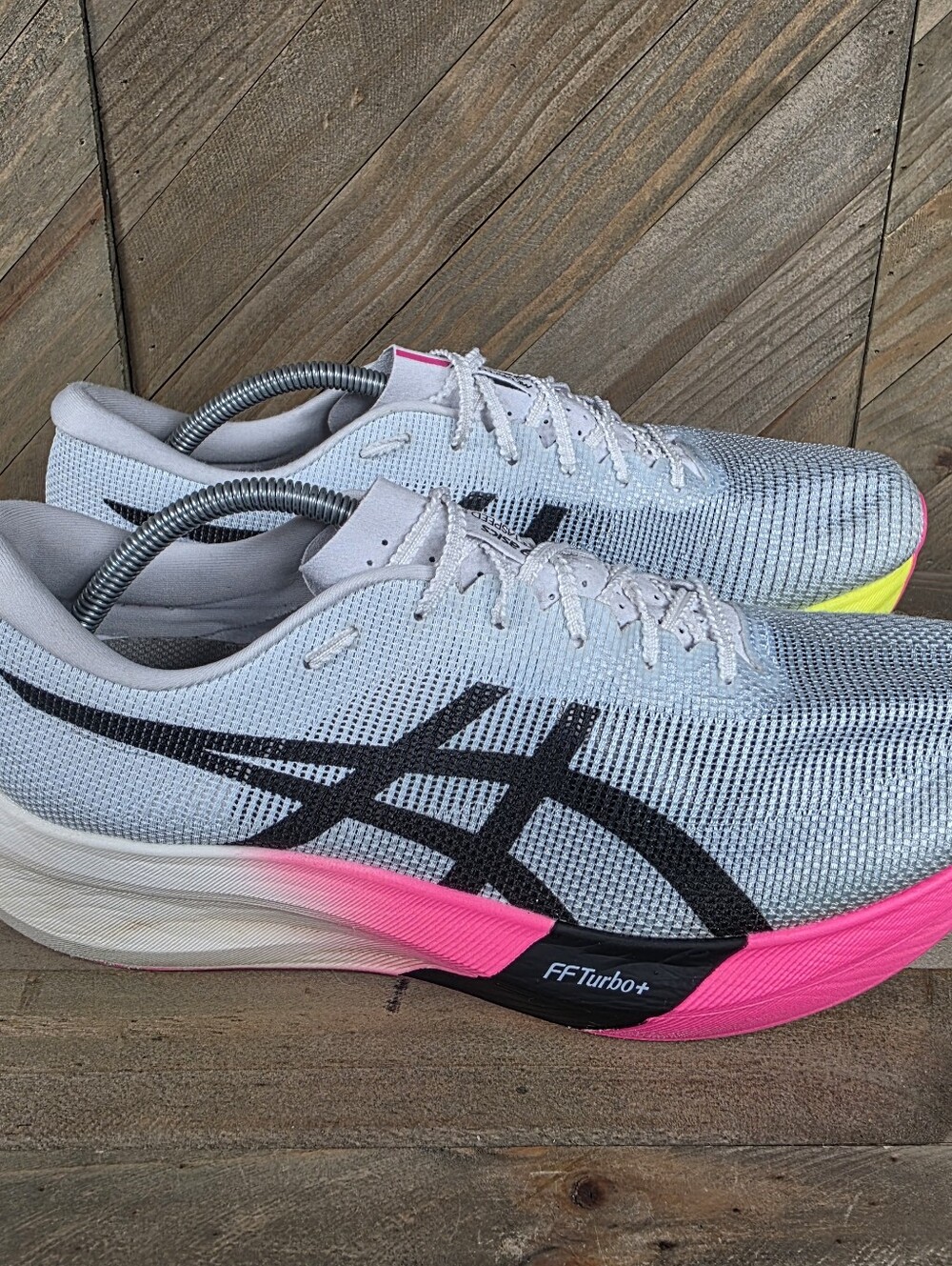 Asics Metaspeed Sky Paris Mens Athletic Running Shoes Size 12.5 Light Blue Black